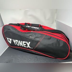 Yonex Tennis bag, Brand new (no tags), Red, Awesome Black FAST SHIPPING\!